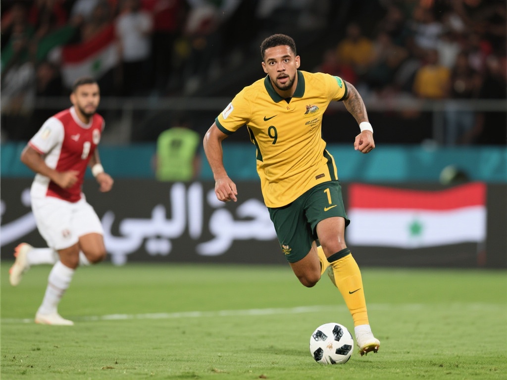 在一场备受关注的比赛中，叙利亚与澳大利亚