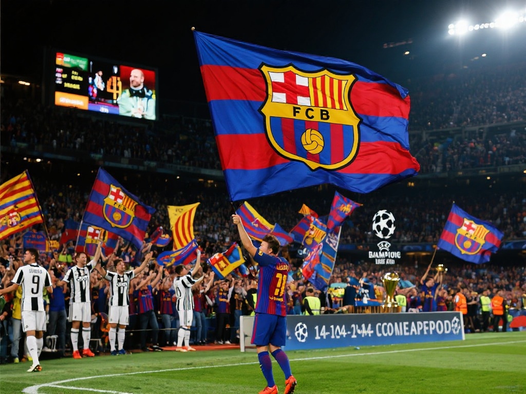 著名案例：巴塞罗那队旗与红蓝配色的传承